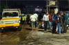 Fish oil spill on Ullal road injures several; locals stop canter, stage protest